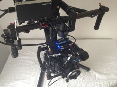 electronic three axis stabilized hand held gimbal plus